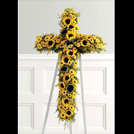 Sun Flower Cross