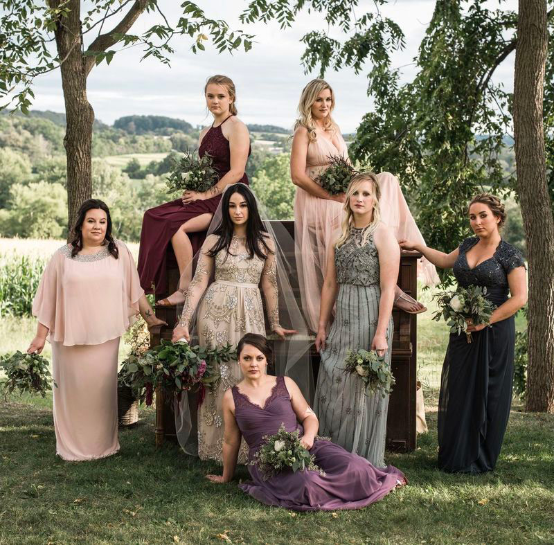 Mandana Barn – bridesmaids – slide 1